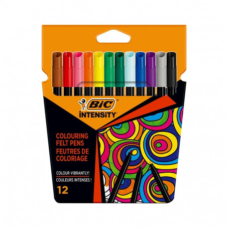 COLOURING FELT PENS INTENSITY 12 978004