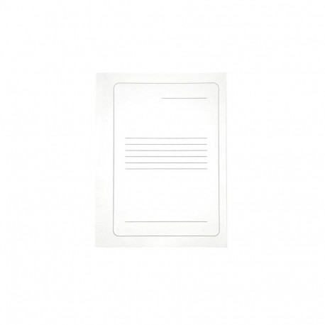 WHITE BINDER A4 WITH PRESS 350 G SEG-5