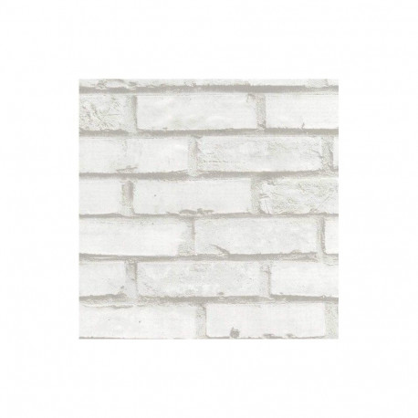 Valge telliskivimustriga iseliimuv kile 45cm 55680