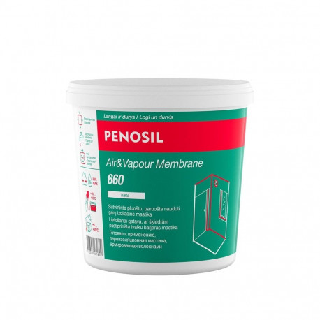 Penosil valge õhu- ja aurutõkkemembraan 1kg