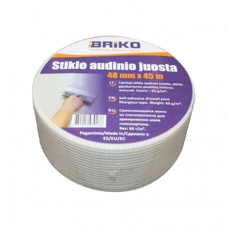 FIBERGLASS MESH TAPE BRIKO 48MMX45M