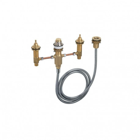 HG 4-avaga vannisegisti põhikomplekt süvistatav