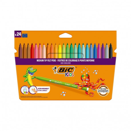 COLOR FELT PENS KID COULEUR BOX24