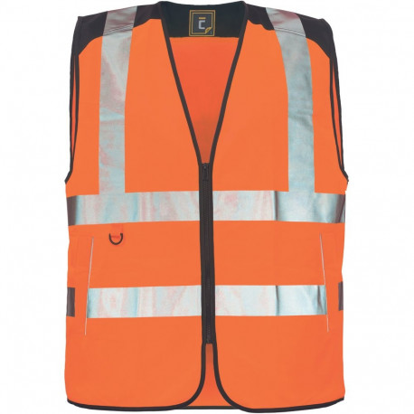 Cerva Knoxfield HVPS vest Hi vis oranž XL