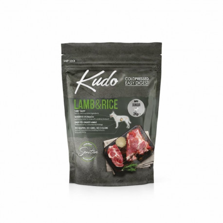 Kudo Lamb & Rice Mini Junior dog food 3kg