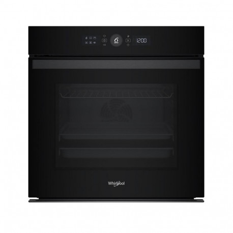 Whirlpool, 73l, pürolüütiline puhastus, must - integreeritav ahi