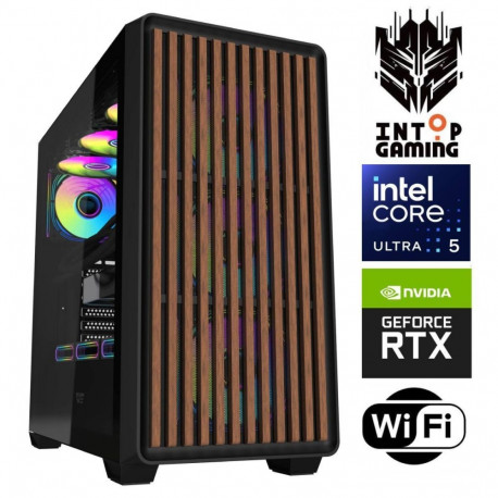INTOP Ultra 5 245KF 64GB DDR5 1TB SSD M.2 NVME+4TB RTX5060 8GB WiFi no-OS