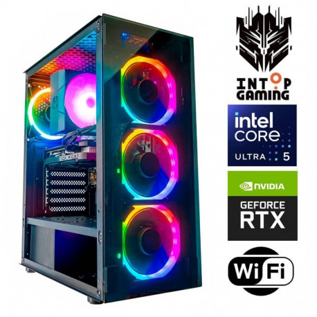 INTOP Ultra 5 245KF 32GB DDR5 500SSD M.2 NVME+4TB RTX5060Ti 16GB WiFi no-OS
