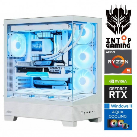 INTOP AQUA Ryzen 5 7500X3D 32GB DDR5 1TB SSD M.2 NVME+4TB RTX5080 16GB
 WIN11Pro