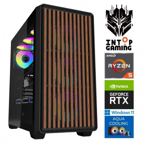 INTOP AQUA Ryzen 5 7500X3D 64GB DDR5 500SSD M.2 NVME+4TB RTX5070Ti 16GB
 WIN11