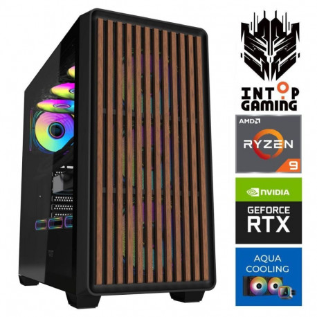 INTOP AQUA Ryzen 9 9900x 64GB DDR5 1TB SSD M.2 NVME+4TB RTX5070Ti 16GB
 no-OS