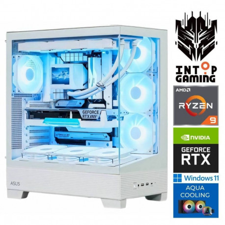 INTOP AQUA Ryzen 9 9900x 64GB DDR5 1TB SSD M.2 NVME+4TB RTX5070Ti 16GB
 WIN11