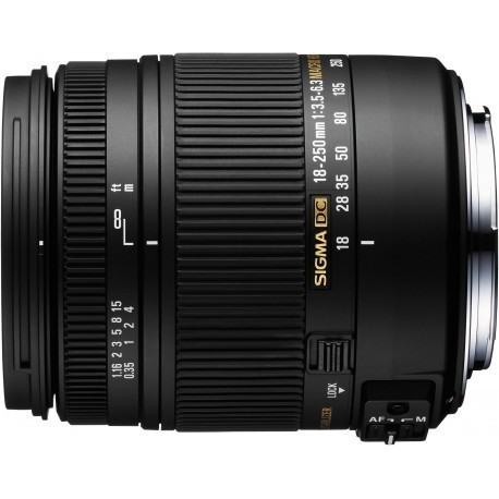 Sigma 18-250mm f/3.5-6.3 DC OS Macro HSM objektiiv Nikonile