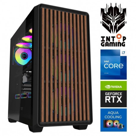 INTOP AQUA i7-14700F 16GB DDR5 1TB SSD M.2 NVME+4TB RTX5070 12GB no-OS