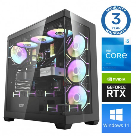 INTOP i5-14400F 32GB DDR5 1TB SSD M.2 NVME+4TB RTX5050 8GB WIN11