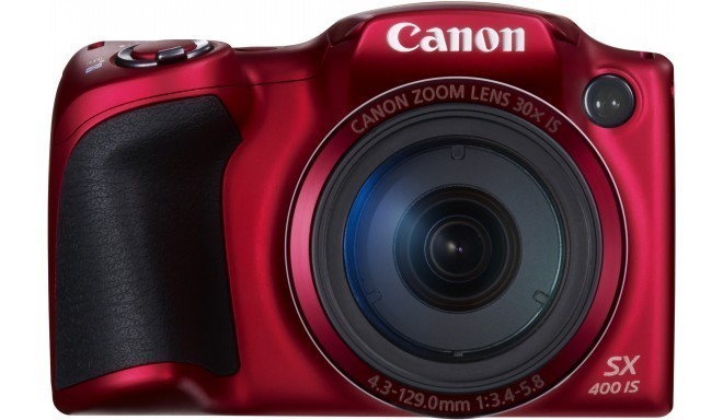 Canon PowerShot SX400 IS, red