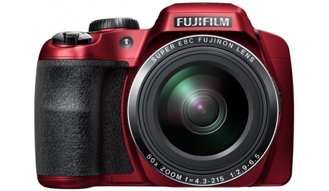 Fujifilm FinePix S9200, punane