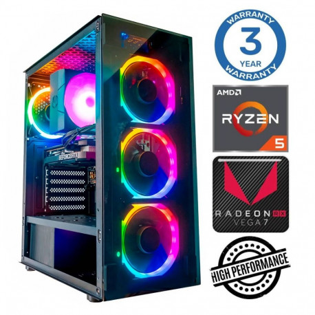 INTOP Ryzen 5 5600GT 8GB 500SSD M.2 NVME+4TB Radeon RX Vega 7 no-OS