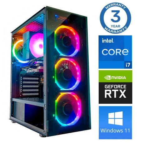 INTOP i7-12700F 16GB 1TB SSD M.2 NVME+4TB RTX5060Ti 16GB WIN11