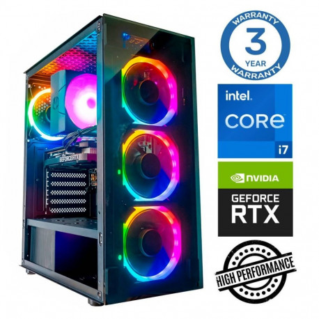 INTOP i7-12700F 16GB 1TB SSD M.2 NVME+4TB RTX5060Ti 16GB no-OS