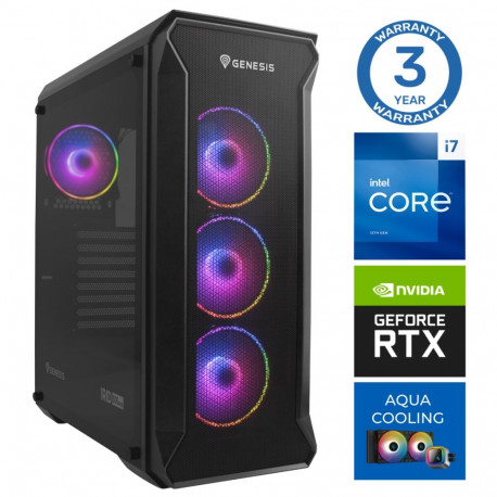 INTOP AQUA i7-14700F 16GB DDR5 2TB SSD M.2 NVME+4TB RTX5070Ti 16GB
 no-OS