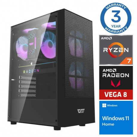 INTOP Ryzen 7 5700G 8GB 1TB SSD M.2 NVME+4TB Radeon RX Vega 8 WIN11