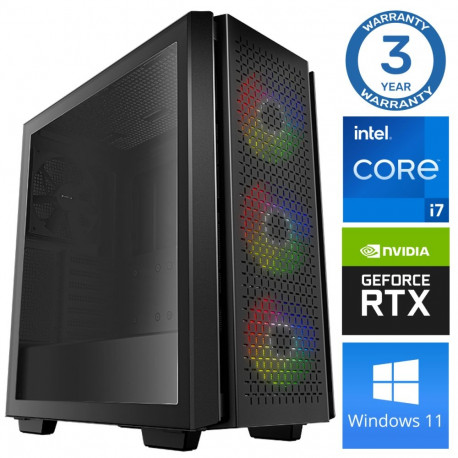 INTOP i7-12700F 32GB 1TB SSD M.2 NVME+4TB RTX3050 6GB WIN11