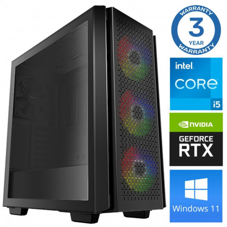 INTOP i5-12400F 32GB 1TB SSD M.2 NVME+4TB RTX3050 6GB WIN11