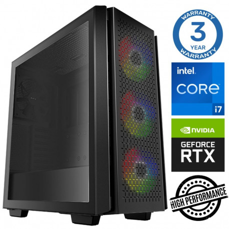 INTOP i7-12700F 16GB 1TB SSD M.2 NVME+4TB RTX3050 6GB no-OS