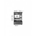 PC case Mars MC-XO ATX FRGB fan black