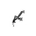 Desk handle for 2 lcd monitors 13-27''