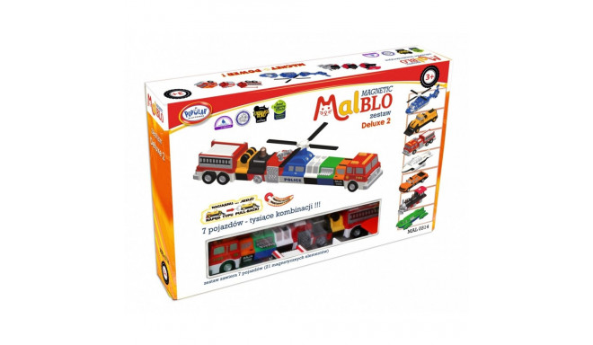 MALIK Malblo magnetsõidukid deluxe 2