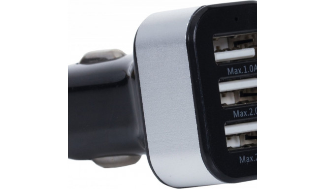 CarCharger Triple USB CE autolaadija