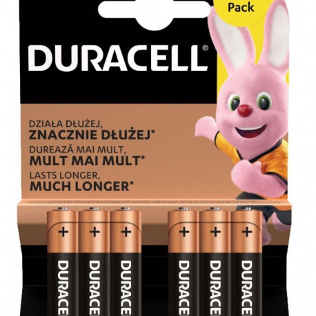 Duracell battery Basic AAA/LR3 6pcs