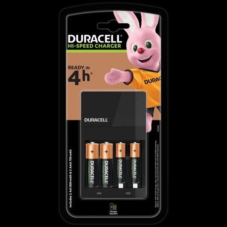 Duracell CEF1 4 laadija + 2xAA/LR6 + 2xAAA/LR