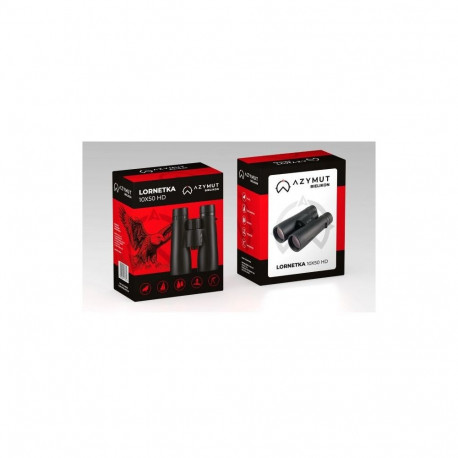 Optical Device - AZYMUT Bielikon 10x50 HD Binoculars 10x Magnification Black