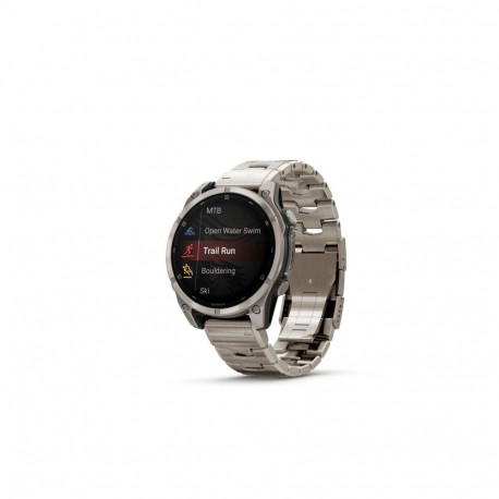 Sport Watch - Garmin Fenix 8 47mm AMOLED GPS Smartwatch Titanium