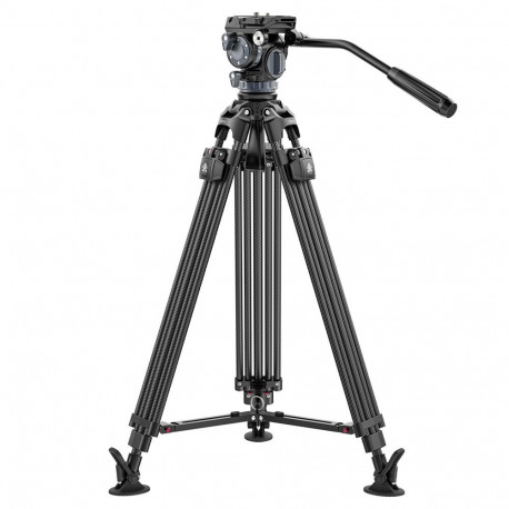 Video Tripod - Ulanzi VideoFast Carbon Fiber Tripod 25kg Load 78.5-164cm