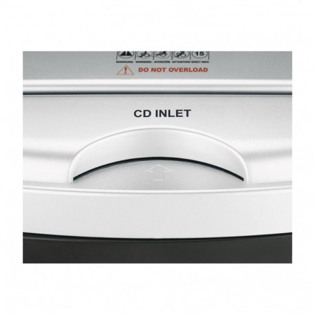 HSM 1030121 HSM Shredstar X15 ristlõikega paberipurustaja 4,0x37mm / 13 lehte 80 g / 26 l mahuti / P