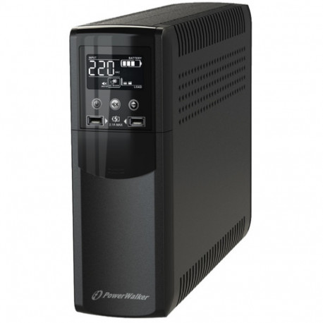 UPS POWERWALKER VI 1200 CSW FR LINE-INTERACTIVE 1200VA 4X FRENCH OUTLETS USB-B 2X USB CHARGER