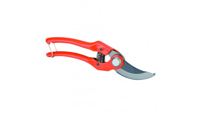Bahco bypass secateurs with stamped steel handles and angled cutting head 200 mm, max Ø 20mm