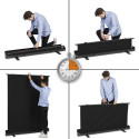 Walimex pro Roll-up Panel Hintergrund 155x200cm schwarz
