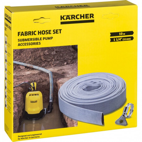 Kärcher  flat hose set 1 1/4 10 m