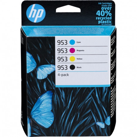 HP 6ZC69AE multipakk nr 953 must/cyaan/magenta/kollane