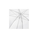Walimex 2in1 refleks- ja läbipaistev vihmavari valge 109cm