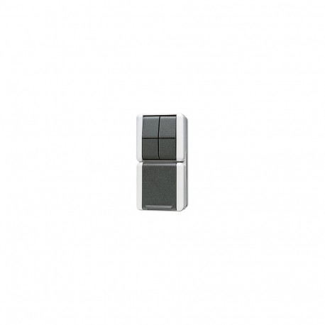 Jung pistikupesa 875 W IP44 WG 800 AP/WD jadulülitiga