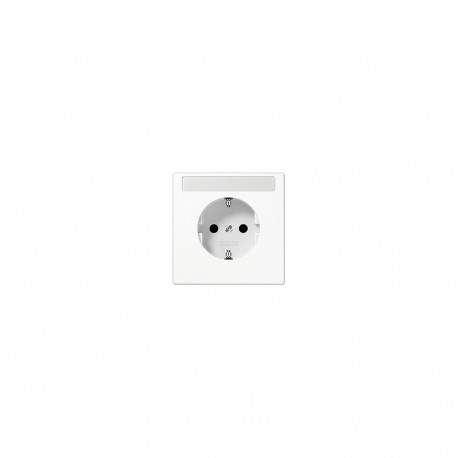 Jung LS1520KINAWW Schuko märgistusväljaga pistikupesa 16A 250V LS
