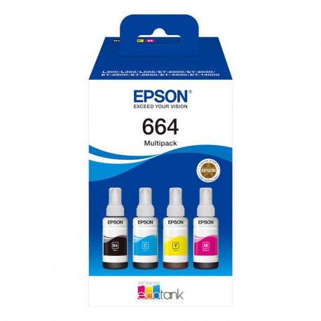 "Epson Tintenflaschen Multipack 664 (4 Farben)"