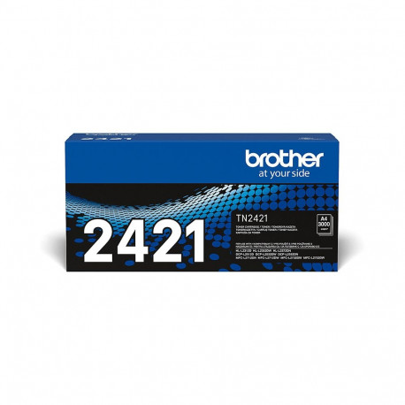Brother TN2421 suure mahutavusega originaal toonerkassett seadmetele Brother DCP-L2512, L2532, L2552