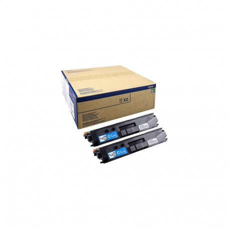 "Brother Toner TN-329CTWIN Doppelpack Cyan (12000 Seiten)"